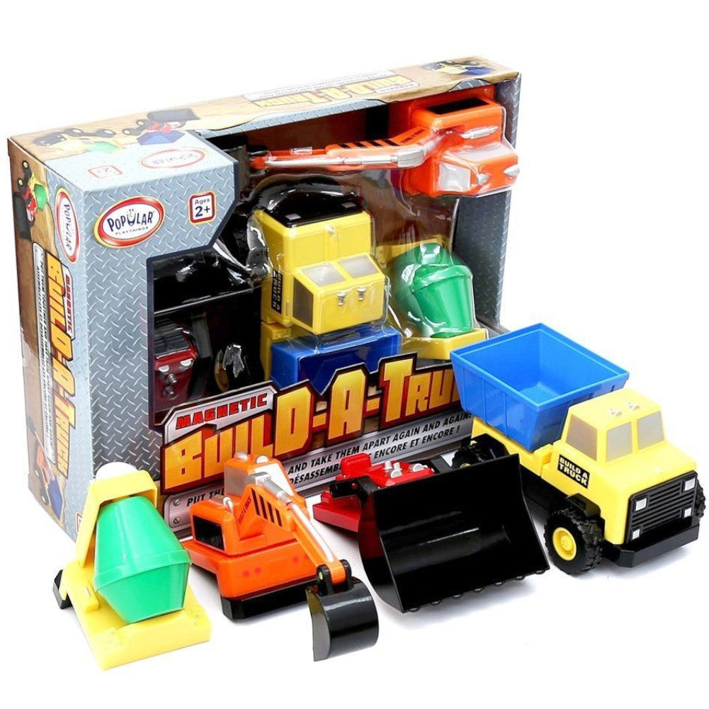 Popular Playthings Magnetic Build a Truck
