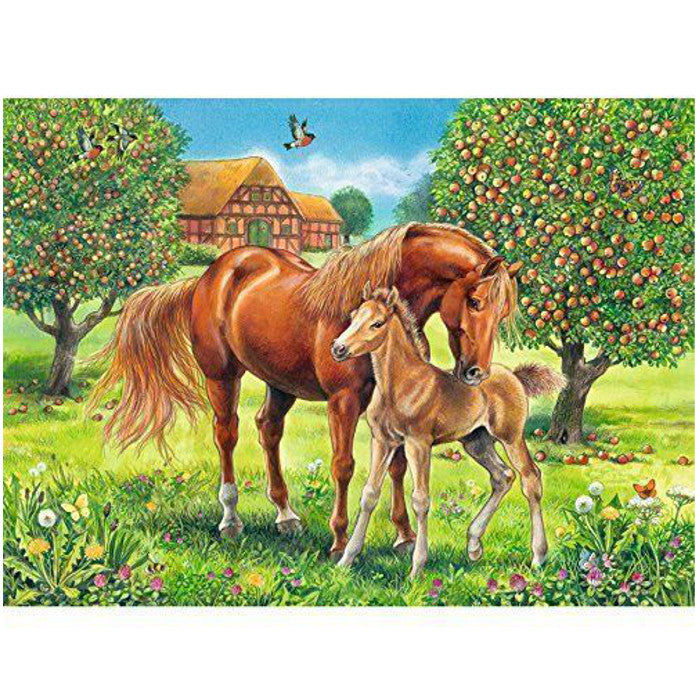 Ravensburger Puzzle Horses in the Field 100pc 2