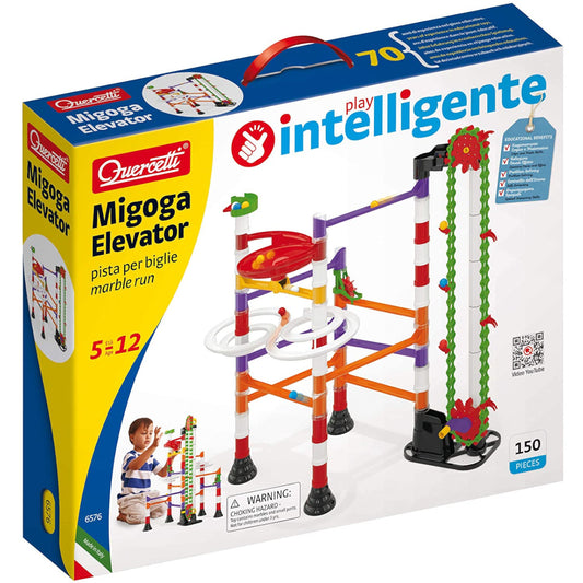 Quercetti Migoga Elevator Marble Run 150pc