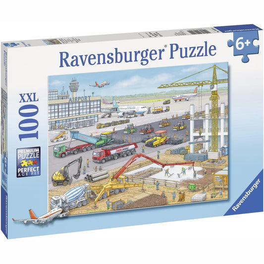 Ravensburger Puzzle Airport Construction Site 100pc