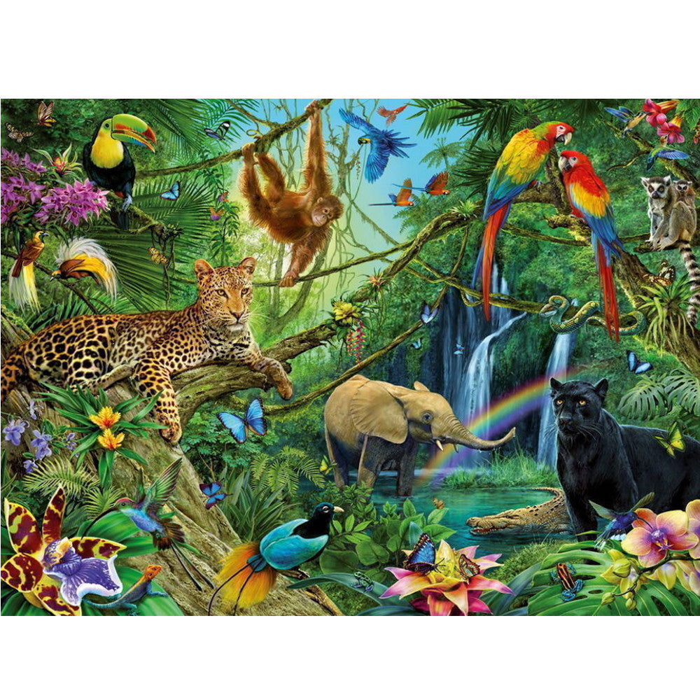 Ravensburger Puzzle Animals in the Jungle 200pcs 2