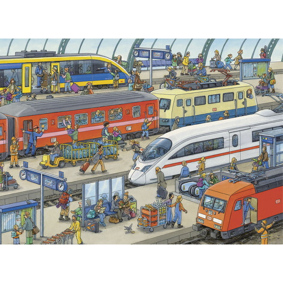 Ravensburger Puzzle Railway Station 60pcs 2
