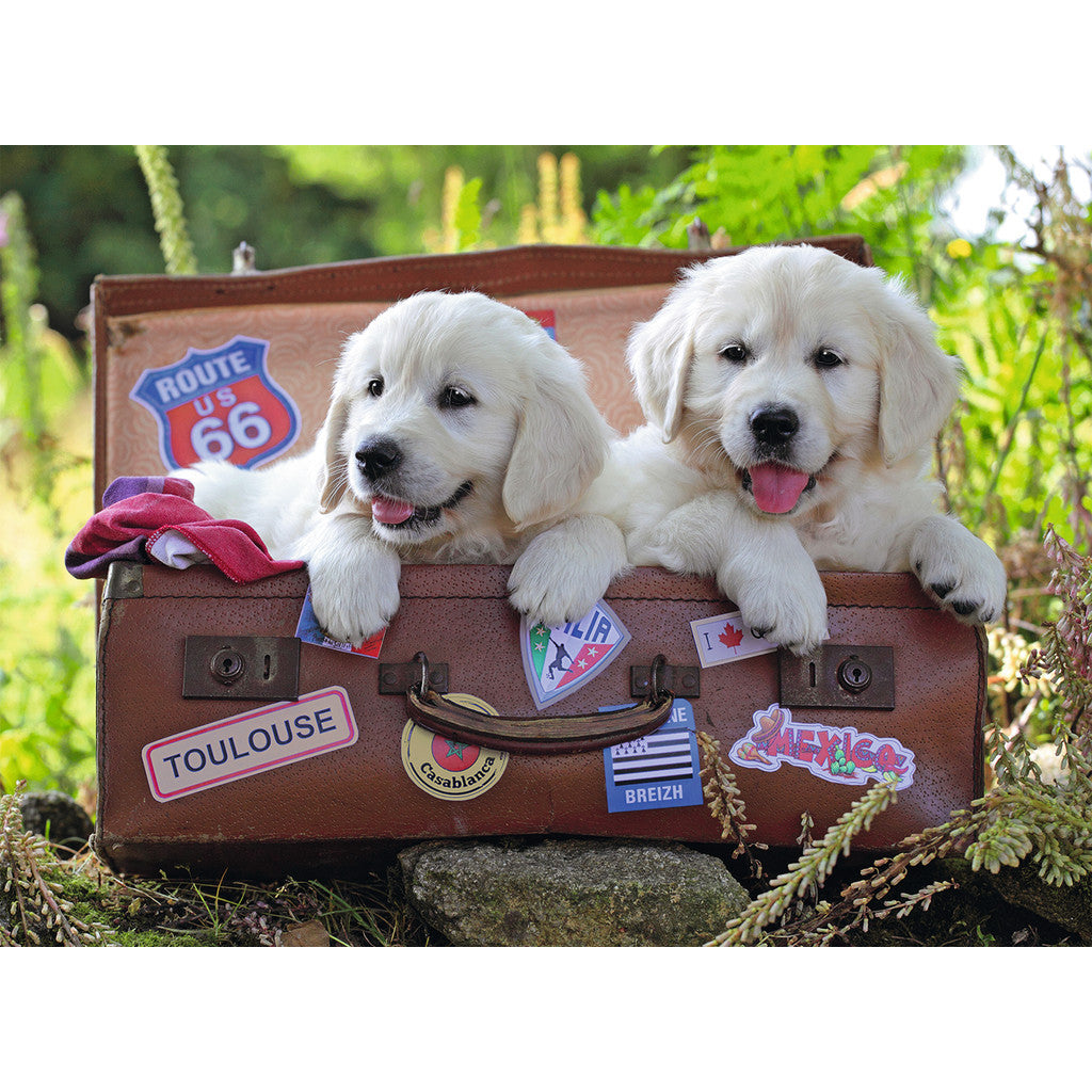 Ravensburger Puzzle Travelling Puppies 100pc 2
