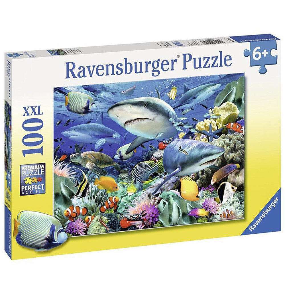 Ravensburger Reef Of The Sharks Puzzle 100pc