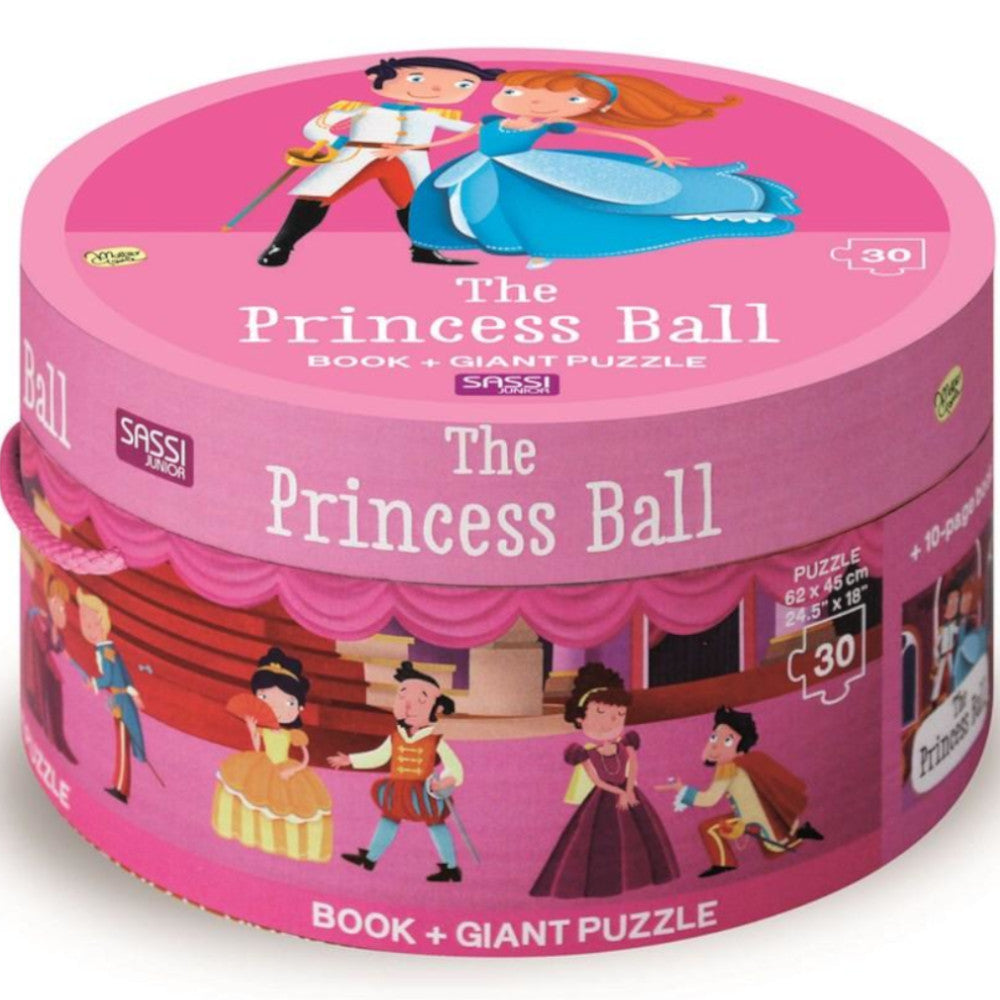 Sassi Giant Puzzle The Princess Ball 30pc and Book