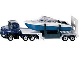 Siku Truck Low Loader with Boat