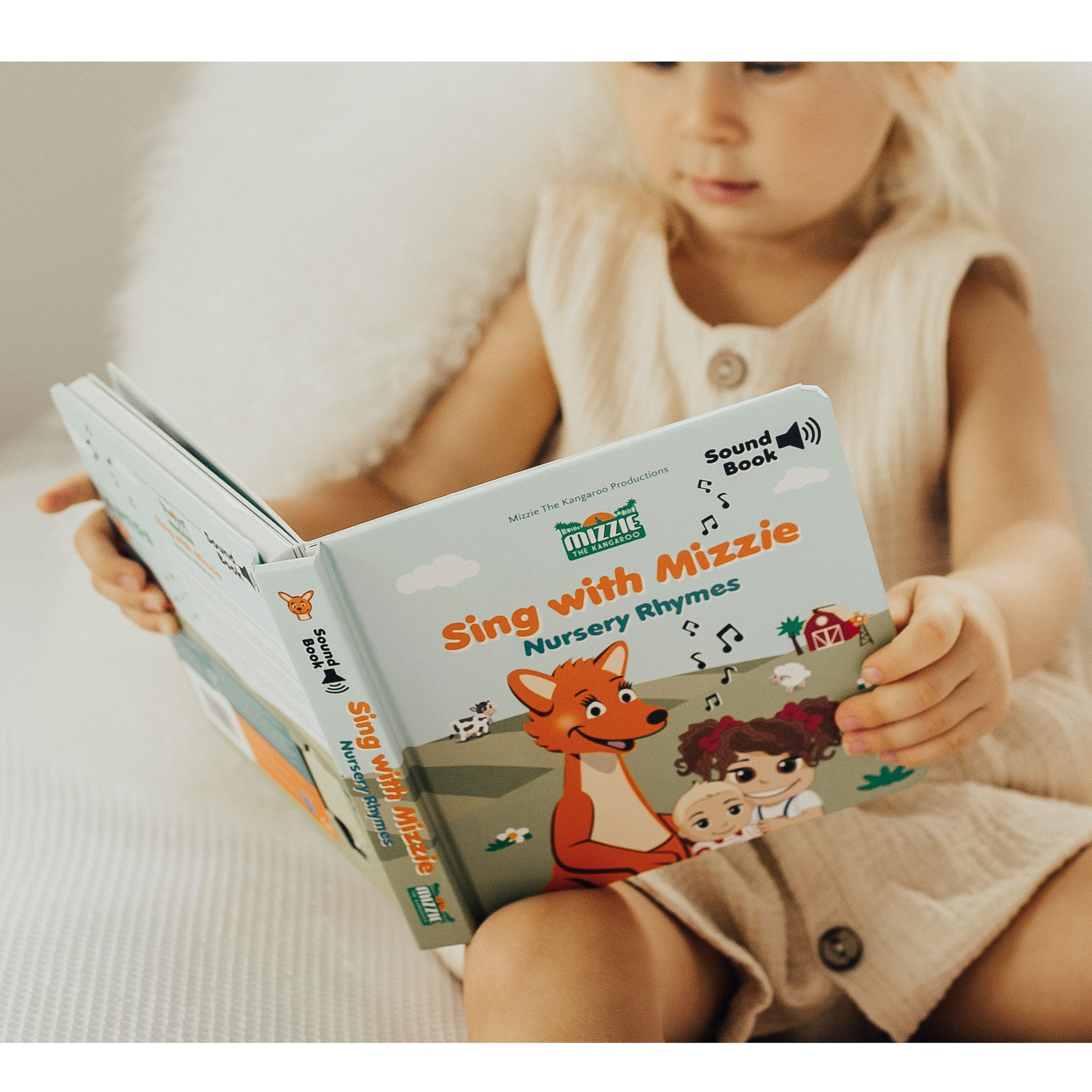 Mizzie the Kangaroo Sing with Mizzie Nursery Rhymes Sound Book hb
