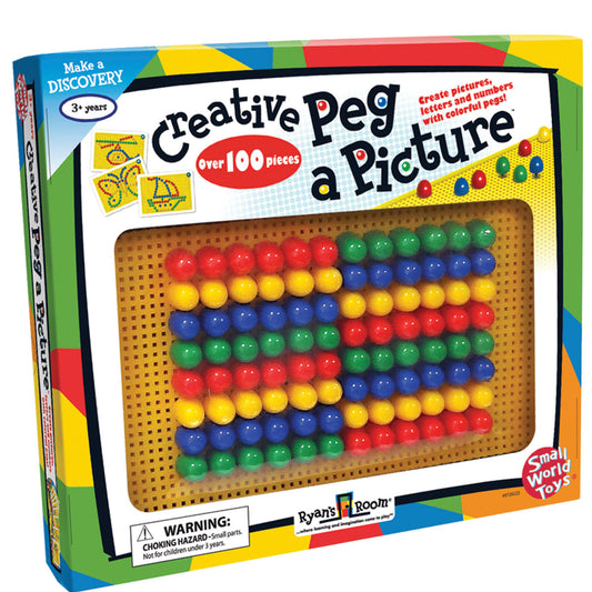 Small World Toys Creative Peg a Picture