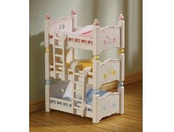 Sylvanian Families Triple Bunk Beds