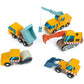 Tender Leaf Toys  Construction Cars Wooden 5pc 3