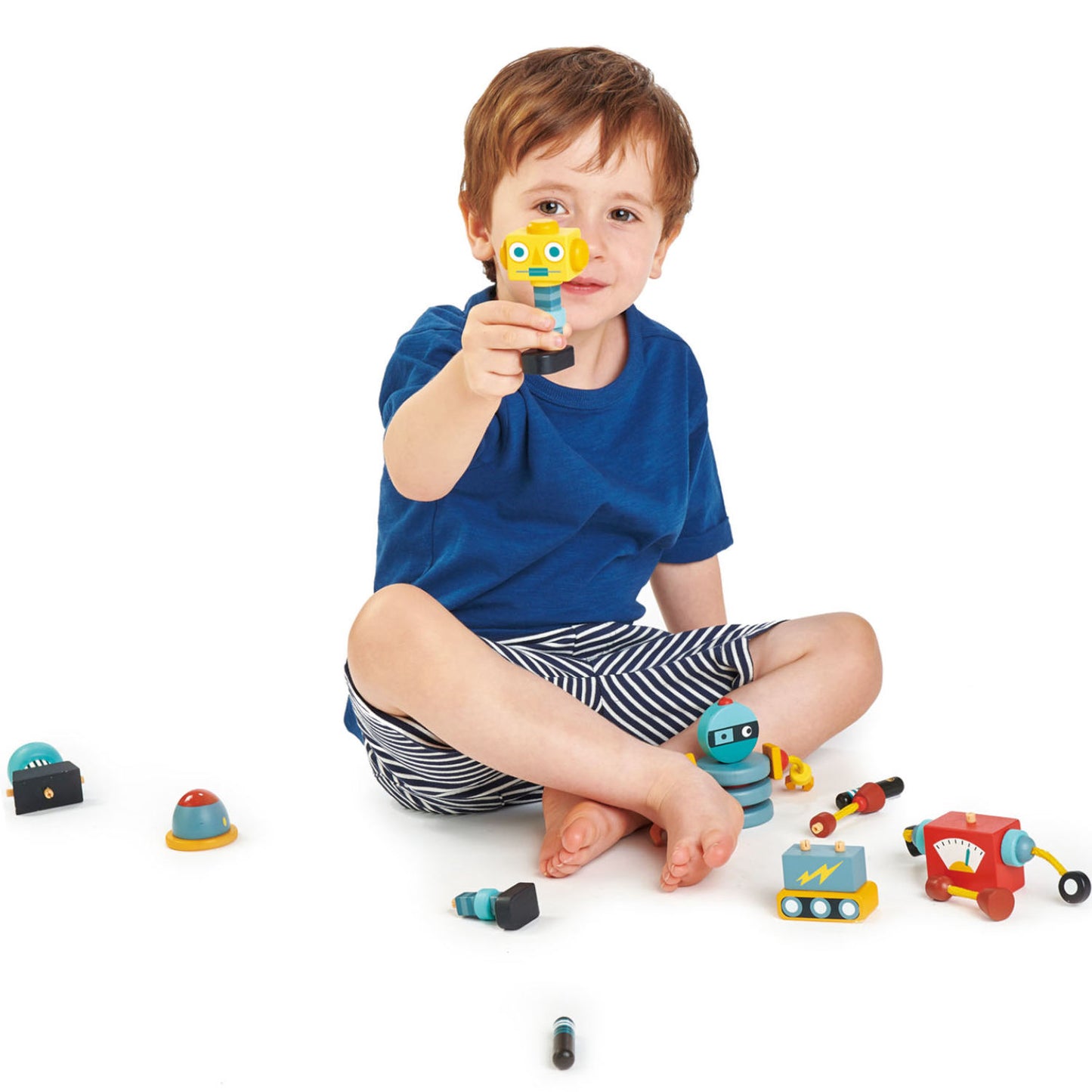 Tender Leaf Toys Flexible Limb Construction Robot