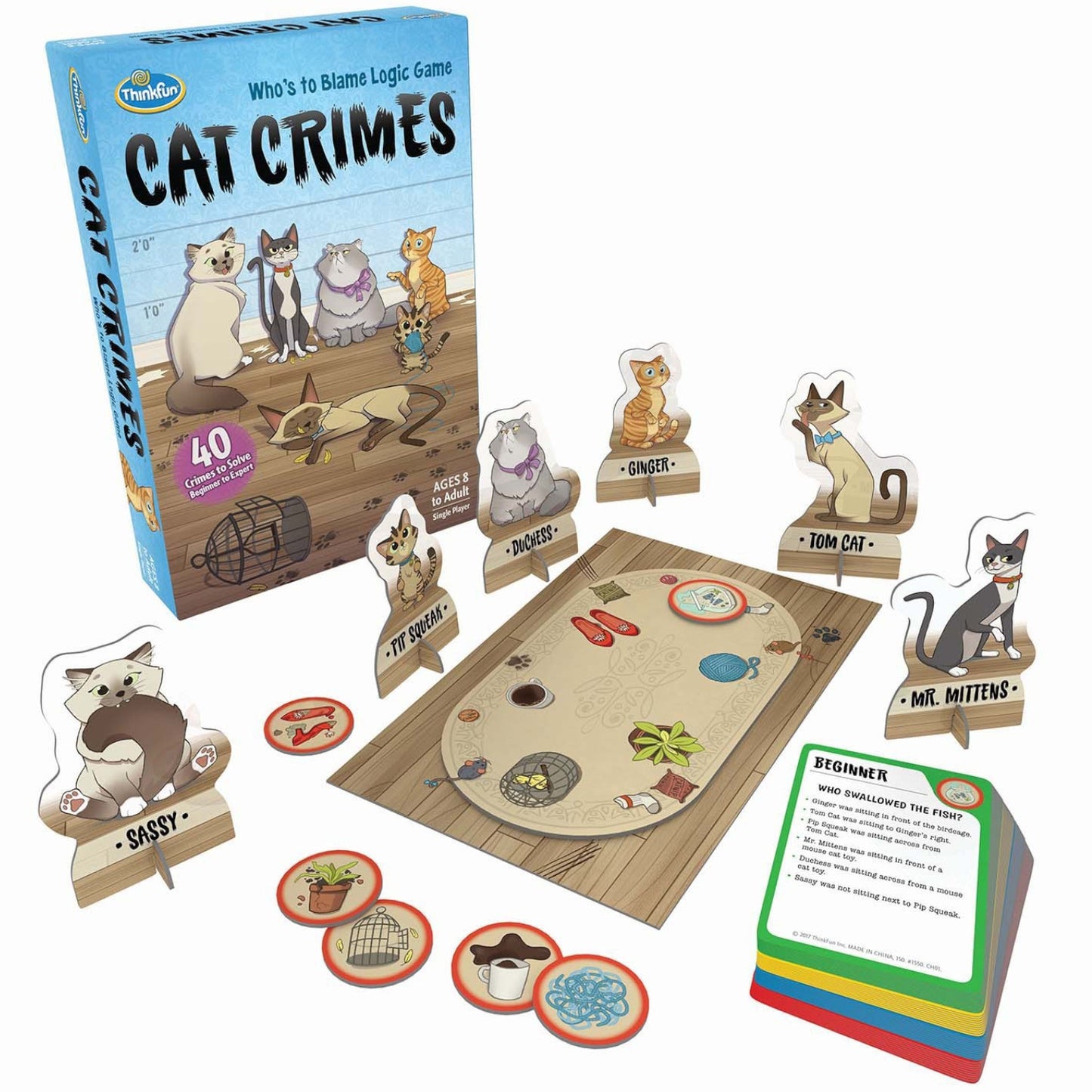 Thinkfun Cat Crimes Game