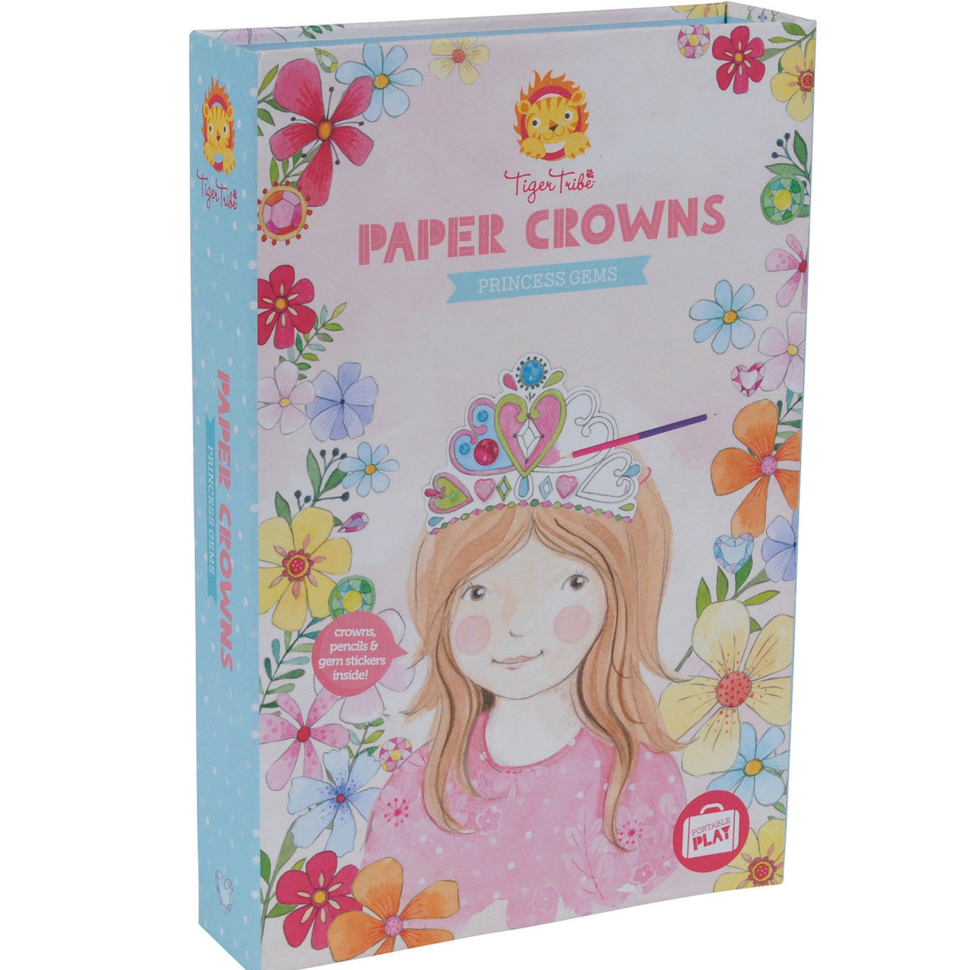 Tiger Tribe Paper Crowns - Princess GemsTiger Tribe Paper Crowns - Princess Gems