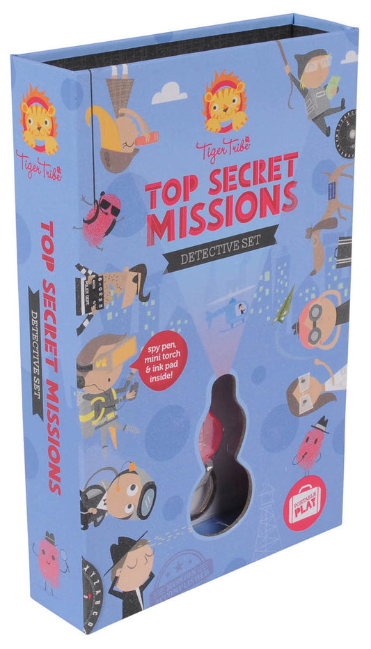 Tiger Tribe Top Secret Missions Detective Set