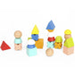 Tooky Toy Stacking Game 36pc with Patterns 4