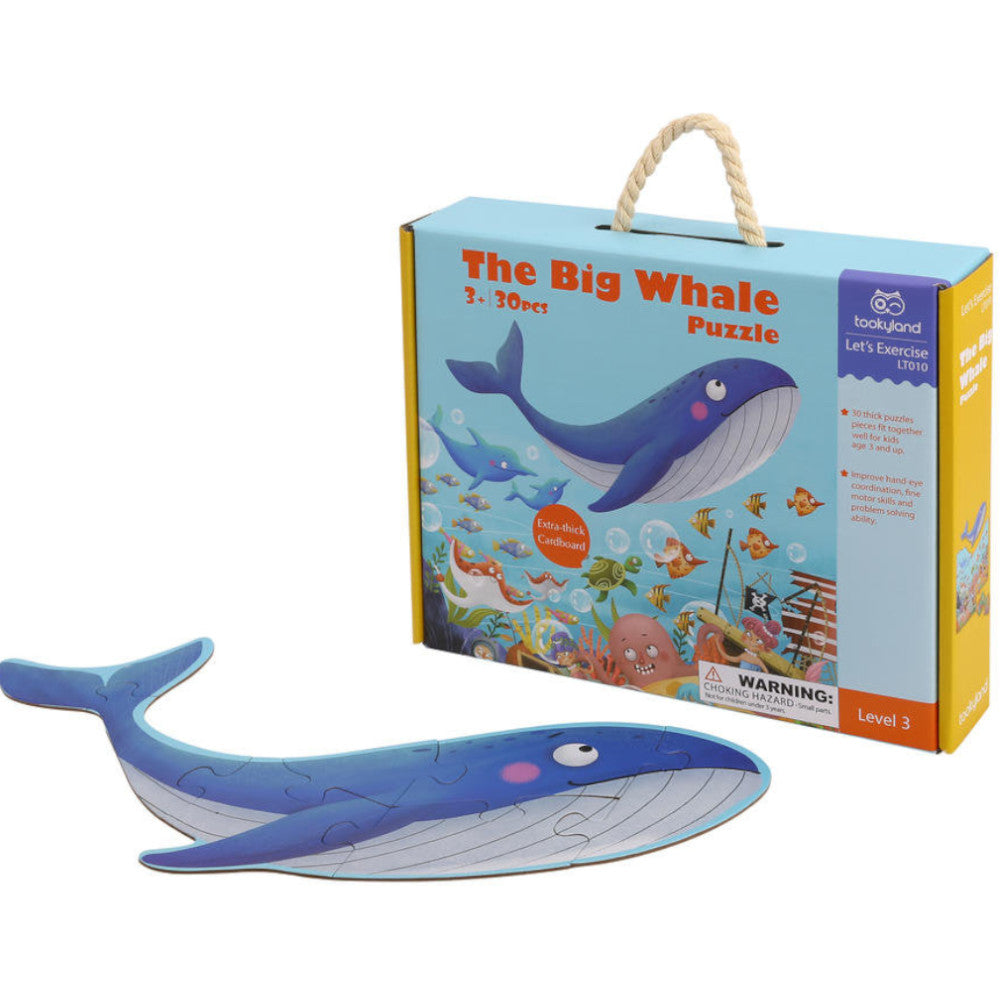 Tookyland Puzzle The Big Whale 30pc 2