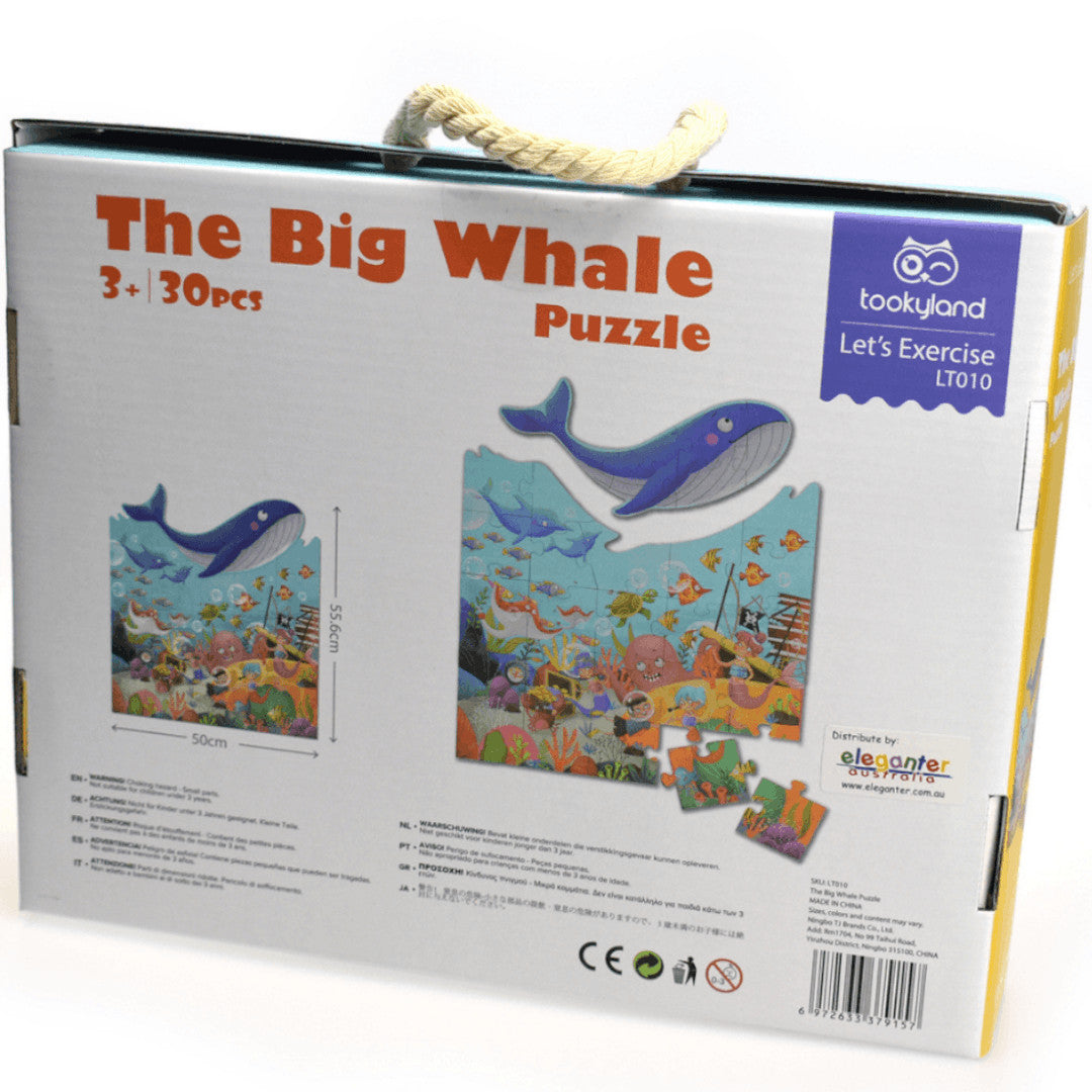 Tookyland Puzzle The Big Whale 30pc 3