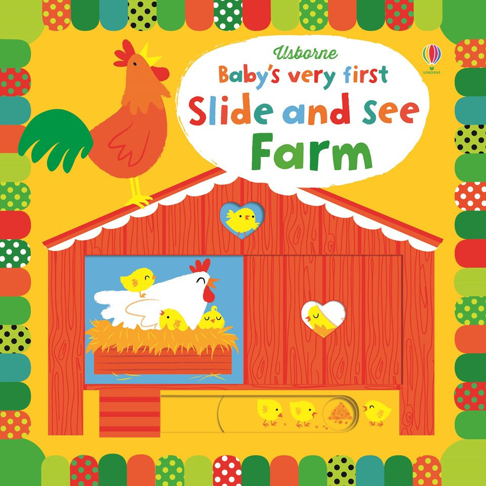 Usborne Baby's Very First Slide and See Farm