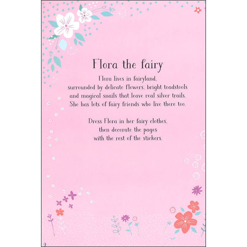 Usborne Little Sticker Dolly Dressing Fairy Book 2