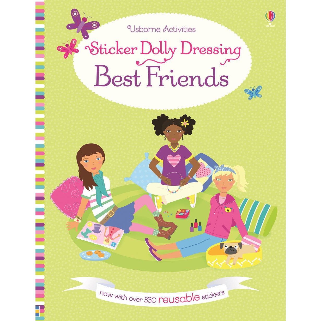 Usborne Sticker Dolly Dressing Best Friends Book