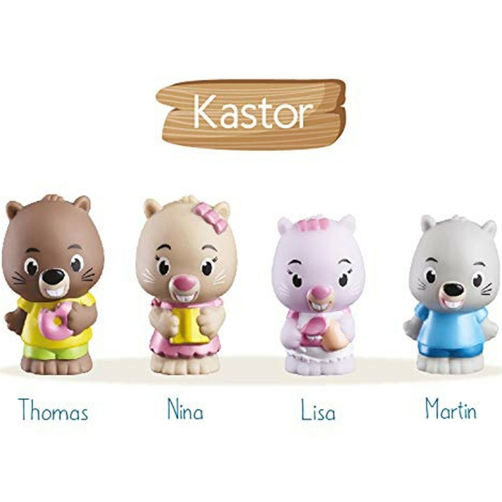 Vulli Klorofil Kastor Family (Beavers) 4pc 1