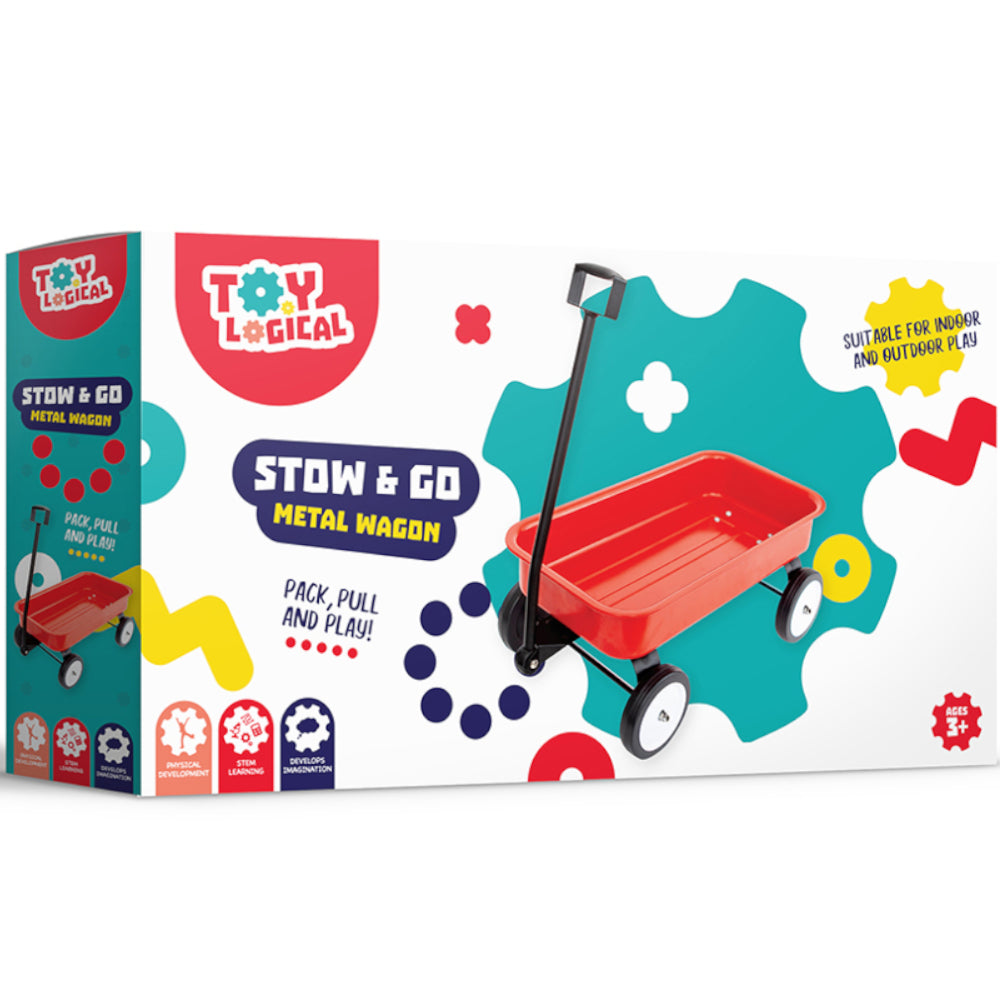 Wagon Red Stow & Go