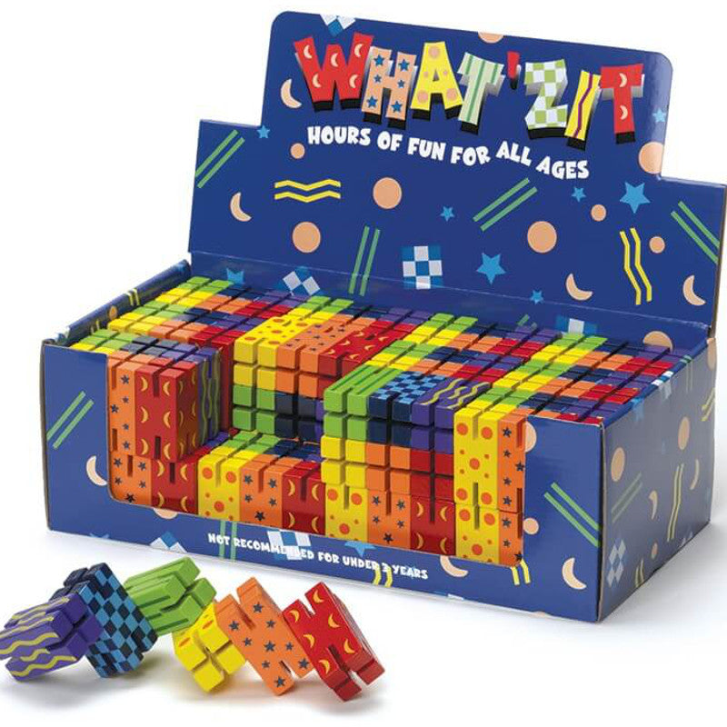 Wat'Zit Puzzle Toy Wooden
