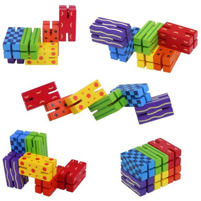 Wat'Zit Puzzle Toy Wooden 2