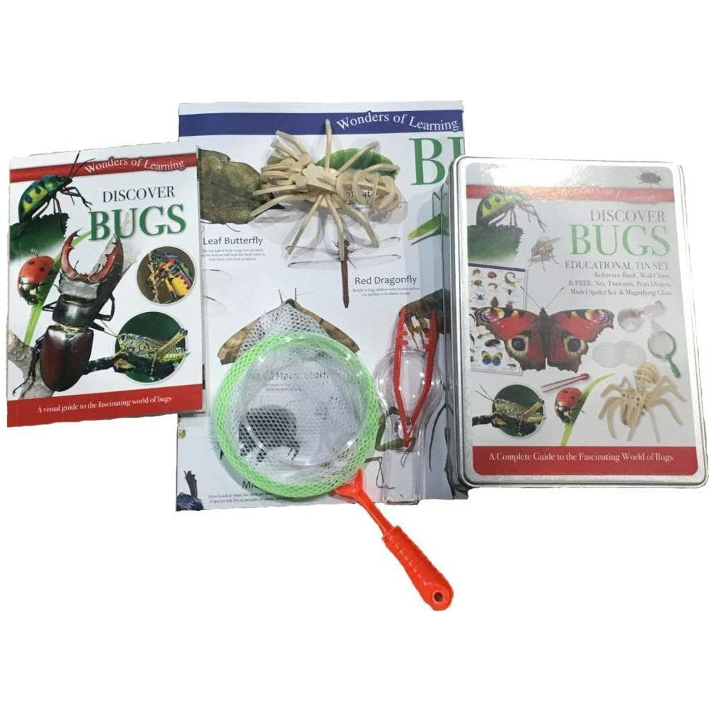 Wonders of Learning Discover Bugs Educational Tin Set 1