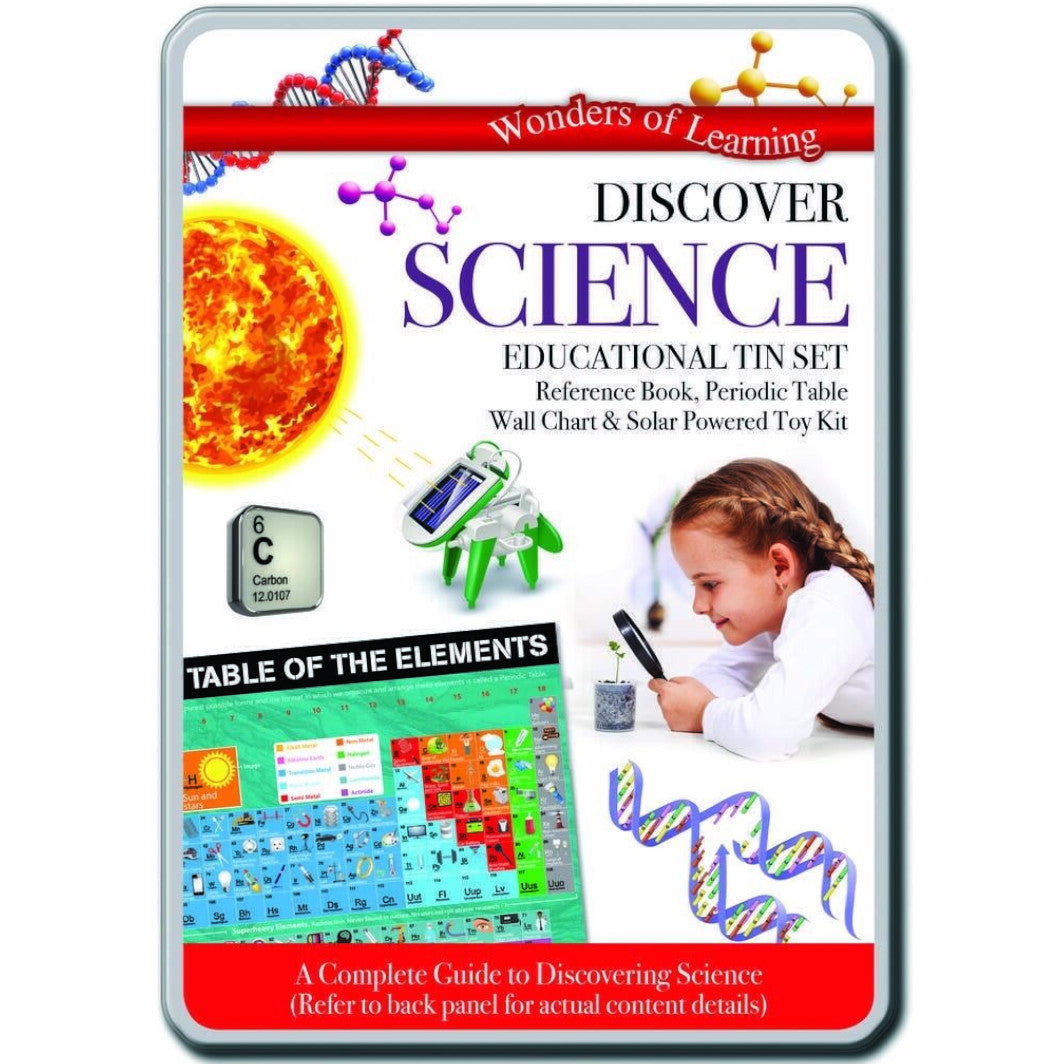 Wonders of Learning Discover Science in a Tin