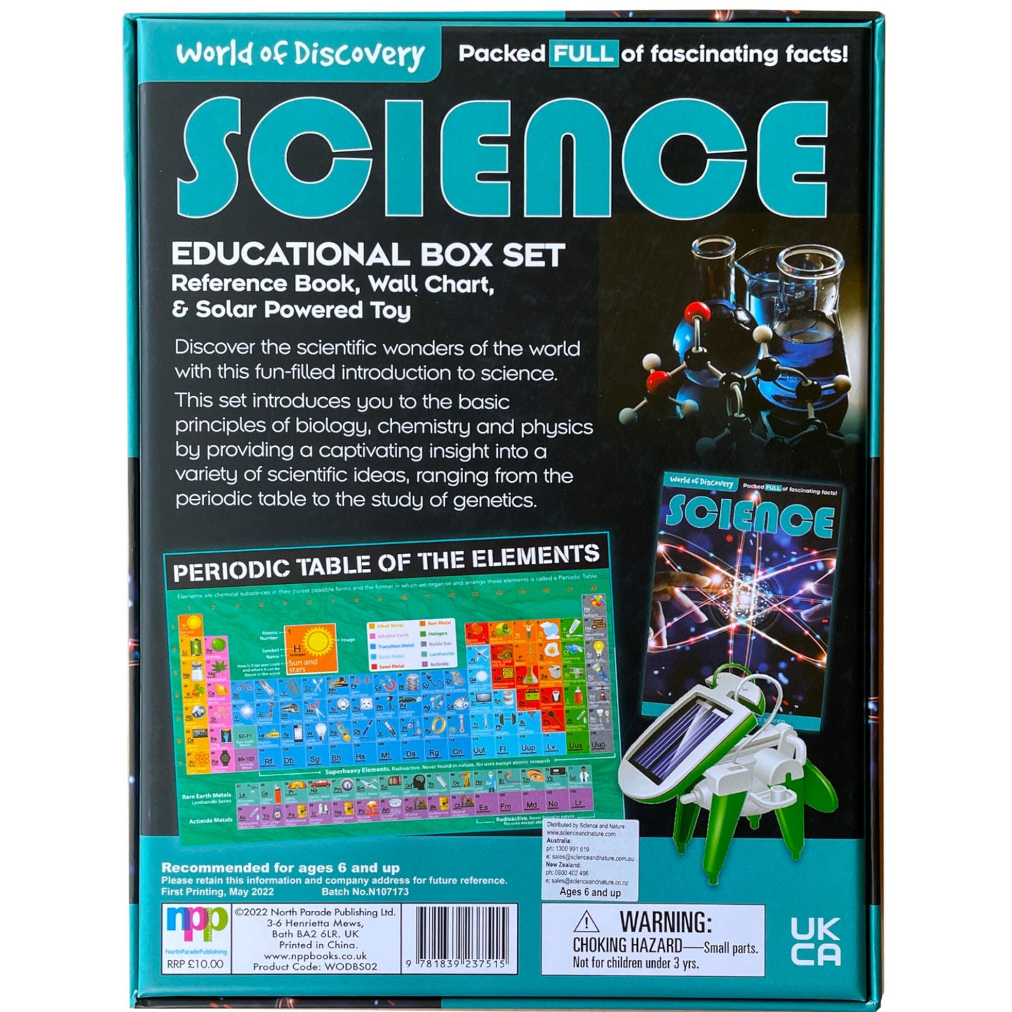 World of Discovery - Discover Science with Solar Powered Toy 1