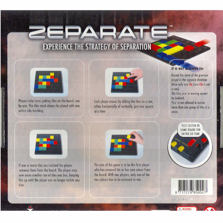 Zeparate Strategic Game 1
