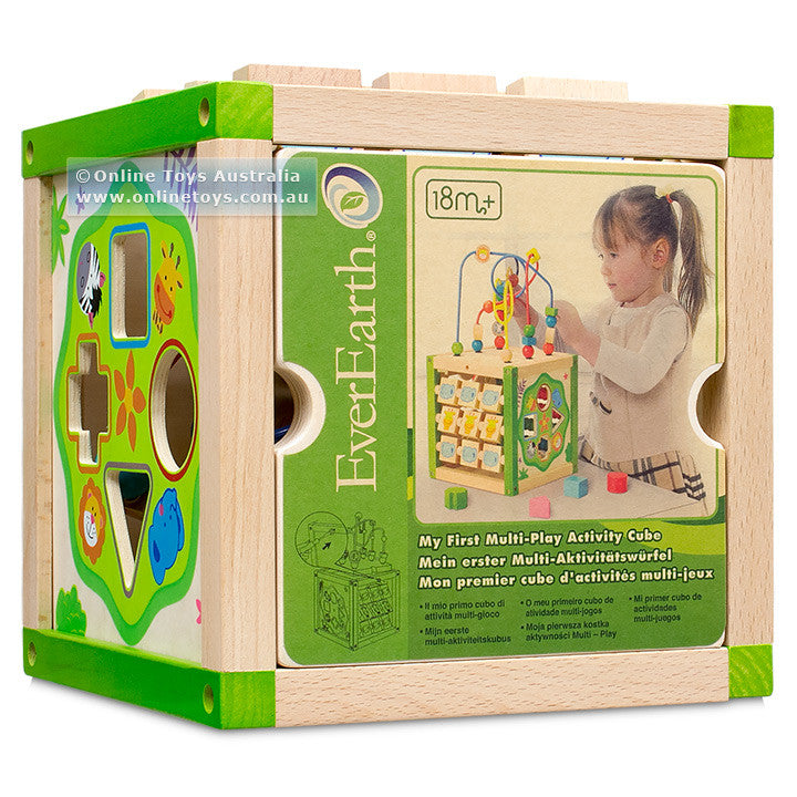 Everearth My First Multi Play Activity Cube - K and K Creative Toys