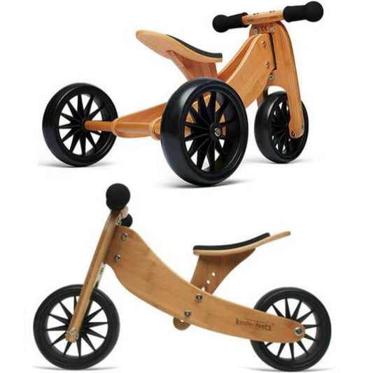 Kinderfeets Tiny Tot 2 in 1 Trike Bamboo