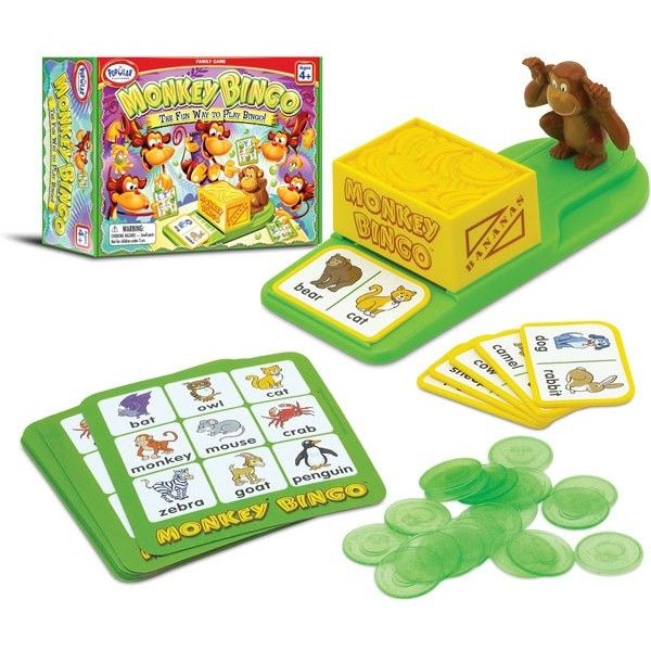 Monkey Bingo Board Game