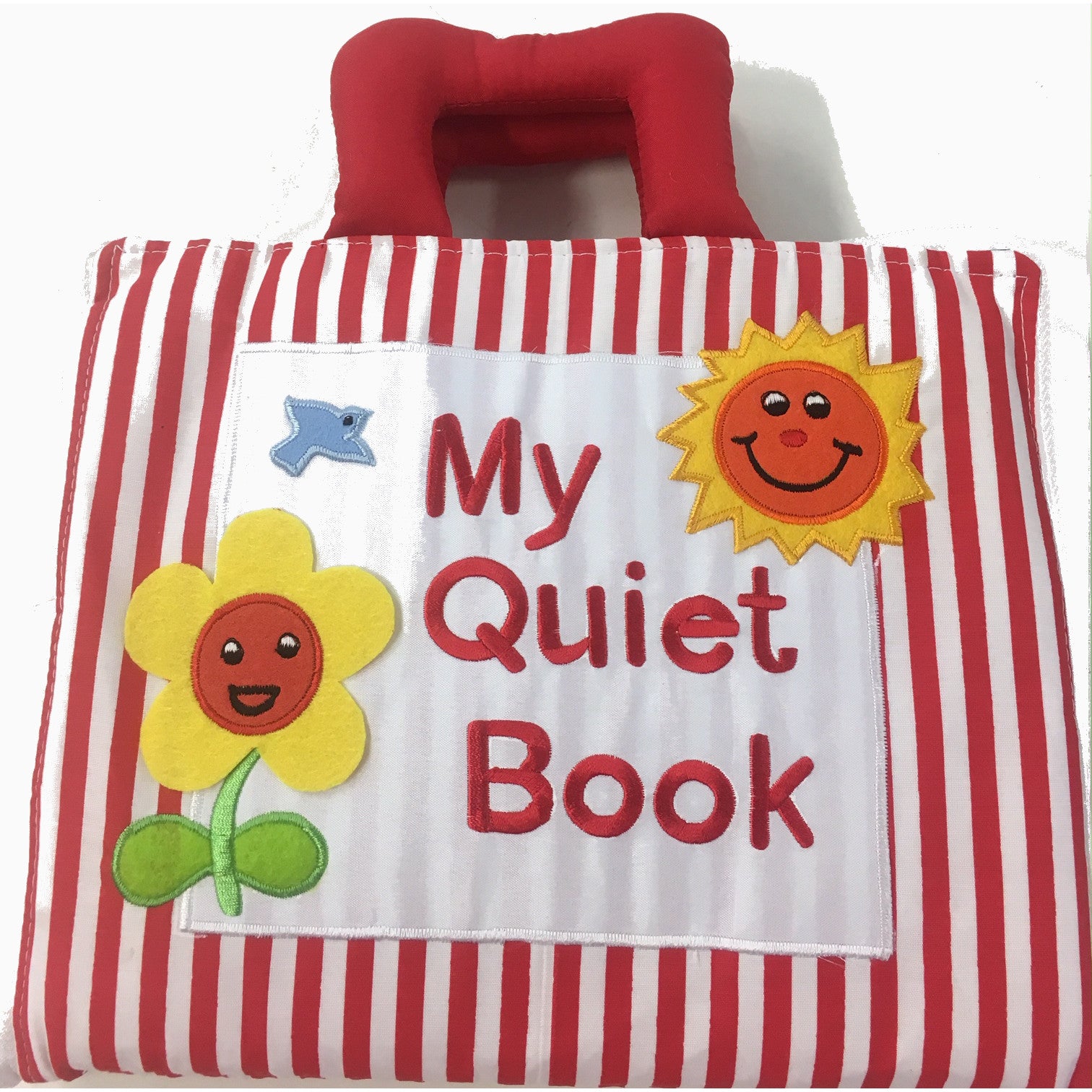 My Quiet Book Red Stripe
