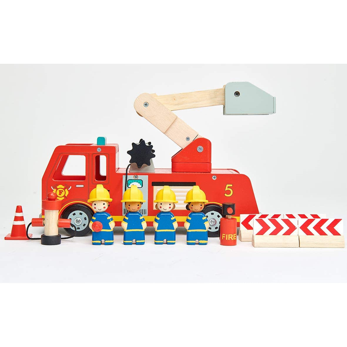 Tender leaf Fire Engine with People 1